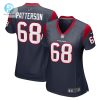 Womens Houston Texans Jarrett Patterson Nike Navy Team Game Jersey stylepulseusa 1 3