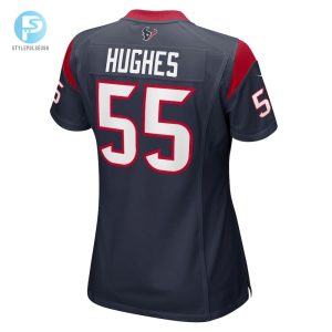 Womens Houston Texans Jerry Hughes Nike Navy Game Player Jersey stylepulseusa 1 2