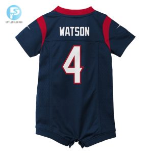 Infant Houston Texans Deshaun Watson Nike Navy Romper Jersey stylepulseusa 1 2