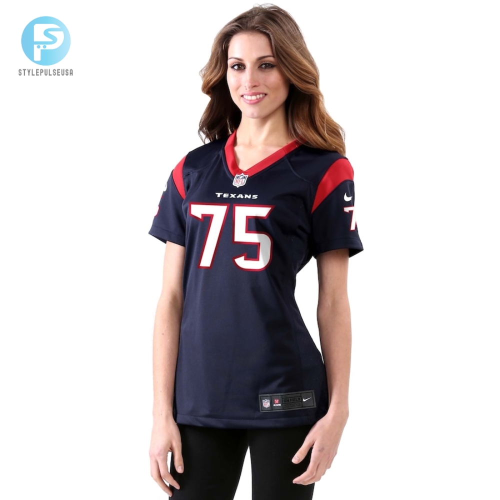 Womens Houston Texans Vince Wilfork Nike Navy Blue Game Jersey 