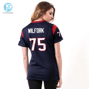 Womens Houston Texans Vince Wilfork Nike Navy Blue Game Jersey stylepulseusa 1 2