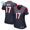 Womens Houston Texans Kris Boyd Nike Navy Game Jersey stylepulseusa 1