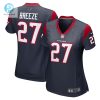 Womens Houston Texans Brady Breeze Nike Navy Team Game Jersey stylepulseusa 1 3