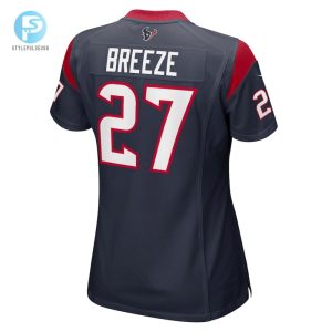 Womens Houston Texans Brady Breeze Nike Navy Team Game Jersey stylepulseusa 1 5