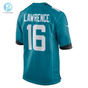 Mens Jacksonville Jaguars Trevor Lawrence Nike Teal Home Game Jersey stylepulseusa 1 2