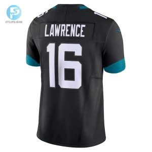 Mens Jacksonville Jaguars Trevor Lawrence Nike Black Vapor F.U.S.E. Limited Jersey stylepulseusa 1 2