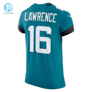 Mens Jacksonville Jaguars Trevor Lawrence Nike Teal Vapor Elite Jersey stylepulseusa 1 2