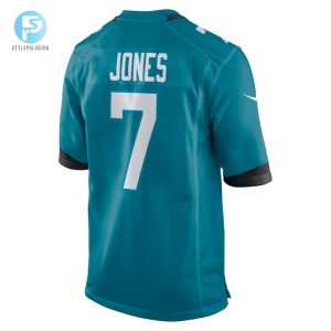 Mens Jacksonville Jaguars Zay Jones Nike Teal Game Jersey stylepulseusa 1 2