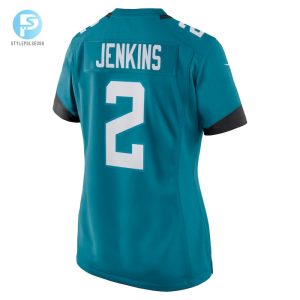 Womens Jacksonville Jaguars Rayshawn Jenkins Nike Teal Game Player Jersey stylepulseusa 1 2