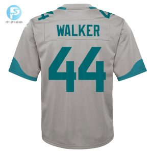 Youth Jacksonville Jaguars Travon Walker Nike Silver Inverted Game Jersey stylepulseusa 1 2