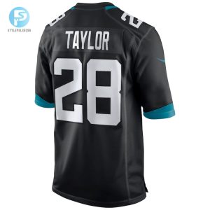 Mens Jacksonville Jaguars Fred Taylor Nike Black Game Retired Player Jersey stylepulseusa 1 2