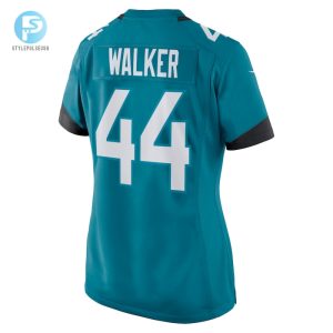 Womens Jacksonville Jaguars Travon Walker Nike Teal Player Jersey stylepulseusa 1 2