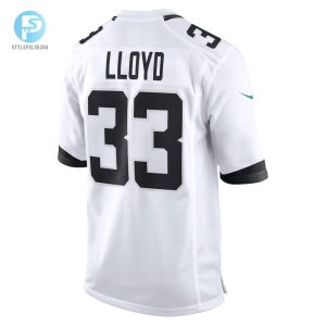 Mens Jacksonville Jaguars Devin Lloyd Nike White Away Game Player Jersey stylepulseusa 1 2