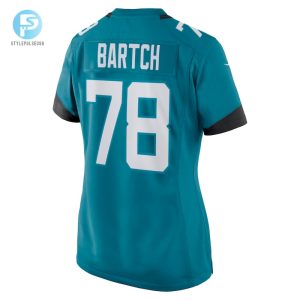 Womens Jacksonville Jaguars Ben Bartch Nike Teal Nike Game Jersey stylepulseusa 1 2