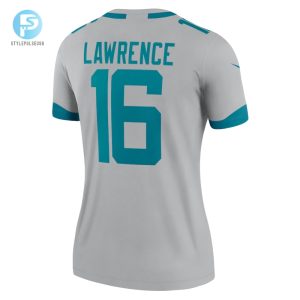 Womens Jacksonville Jaguars Trevor Lawrence Nike Silver Inverted Legend Jersey stylepulseusa 1 2