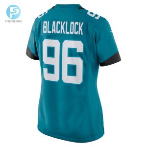 Womens Jacksonville Jaguars Ross Blacklock Nike Teal Team Game Jersey stylepulseusa 1 2