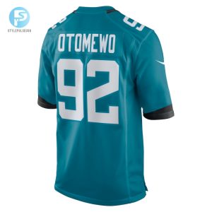 Mens Jacksonville Jaguars Esezi Otomewo Nike Teal Team Game Jersey stylepulseusa 1 2