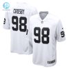 Mens Las Vegas Raiders Maxx Crosby Nike White Game Jersey stylepulseusa 1