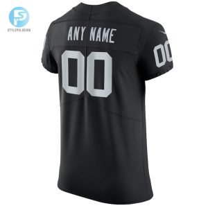 Mens Las Vegas Raiders Nike Black Vapor Untouchable Custom Elite Jersey stylepulseusa 1 2