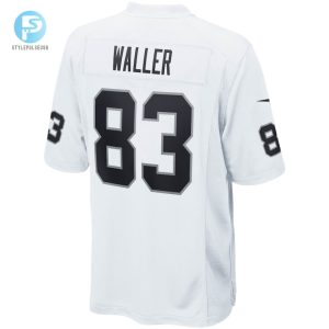 Mens Las Vegas Raiders Darren Waller Nike White Game Jersey stylepulseusa 1 2