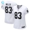 Womens Las Vegas Raiders Darren Waller Nike White Player Jersey stylepulseusa 1