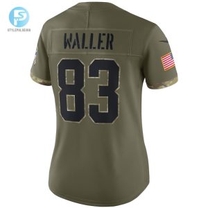 Womens Las Vegas Raiders Darren Waller Nike Olive 2022 Salute To Service Limited Jersey stylepulseusa 1 2