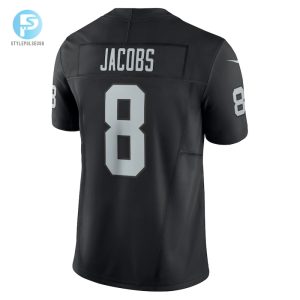 Mens Las Vegas Raiders Josh Jacobs Nike Black Vapor F.U.S.E. Limited Jersey stylepulseusa 1 2