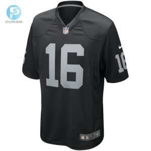 Mens Las Vegas Raiders Jim Plunkett Nike Black Game Retired Player Jersey stylepulseusa 1 1