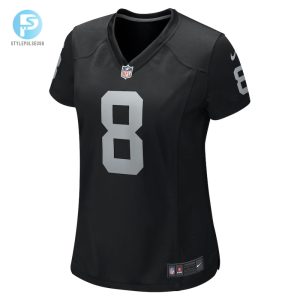 Womens Las Vegas Raiders Josh Jacobs Nike Black Game Player Jersey stylepulseusa 1 4