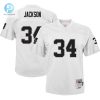 Youth Las Vegas Raiders Bo Jackson Mitchell Ness White 1988 Retired Player Legacy Jersey stylepulseusa 1