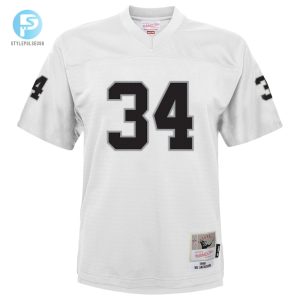 Youth Las Vegas Raiders Bo Jackson Mitchell Ness White 1988 Retired Player Legacy Jersey stylepulseusa 1 1