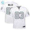 Youth Las Vegas Raiders Darren Waller Nike White Alternate Game Jersey stylepulseusa 1