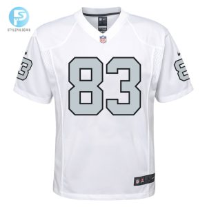 Youth Las Vegas Raiders Darren Waller Nike White Alternate Game Jersey stylepulseusa 1 1