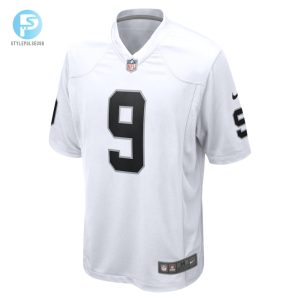 Mens Las Vegas Raiders Tyree Wilson Nike White Game Jersey stylepulseusa 1 1