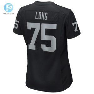 Womens Las Vegas Raiders Howie Long Nike Black Game Retired Player Jersey stylepulseusa 1 2