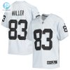 Youth Las Vegas Raiders Darren Waller Nike Silver Inverted Team Game Jersey stylepulseusa 1