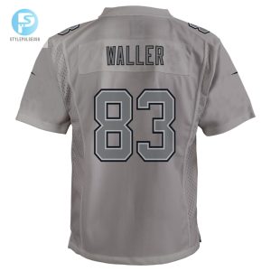 Youth Las Vegas Raiders Darren Waller Nike Gray Atmosphere Game Jersey stylepulseusa 1 2