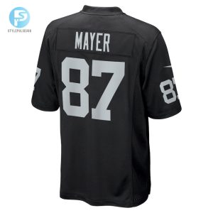 Mens Las Vegas Raiders Michael Mayer Nike Black 2023 Nfl Draft Pick Game Jersey stylepulseusa 1 2