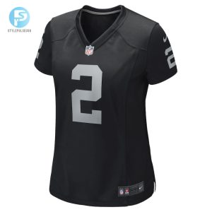 Womens Las Vegas Raiders Daniel Carlson Nike Black Player Game Jersey stylepulseusa 1 1