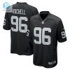 Mens Las Vegas Raiders Isaac Rochell Nike Black Team Game Jersey stylepulseusa 1