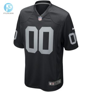 Mens Las Vegas Raiders Jim Otto Nike Black Game Retired Player Jersey stylepulseusa 1 1