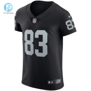 Mens Las Vegas Raiders Darren Waller Nike Black Vapor Elite Jersey stylepulseusa 1 1