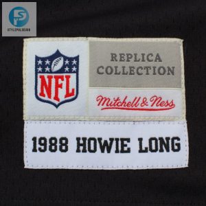 Mens Las Vegas Raiders Howie Long Mitchell Ness Black Retired Player Legacy Replica Jersey stylepulseusa 1 4