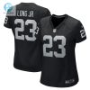 Womens Las Vegas Raiders David Long Jr. Nike Black Team Game Jersey stylepulseusa 1