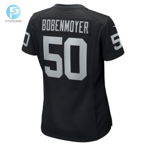 Womens Las Vegas Raiders Jacob Bobenmoyer Nike Black Game Player Jersey stylepulseusa 1 2