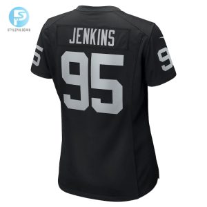 Womens Las Vegas Raiders John Jenkins Nike Black Game Jersey stylepulseusa 1 2