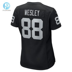 Womens Las Vegas Raiders Antoine Wesley Nike Black Team Game Jersey stylepulseusa 1 2