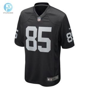 Mens Las Vegas Raiders Cole Fotheringham Nike Black Game Player Jersey stylepulseusa 1 1