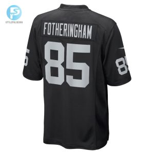 Mens Las Vegas Raiders Cole Fotheringham Nike Black Game Player Jersey stylepulseusa 1 2