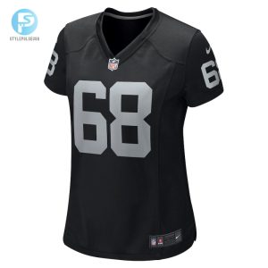 Womens Las Vegas Raiders Andre James Nike Black Game Jersey stylepulseusa 1 1